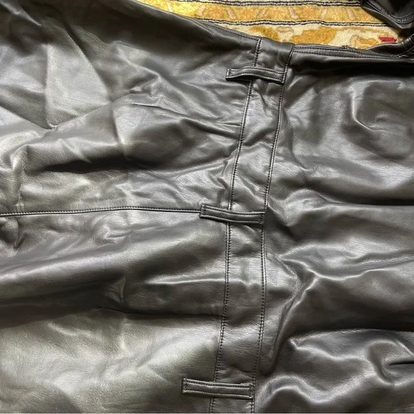 Agolde Vegan Leather Jumpsuit - Picture 6 of 12